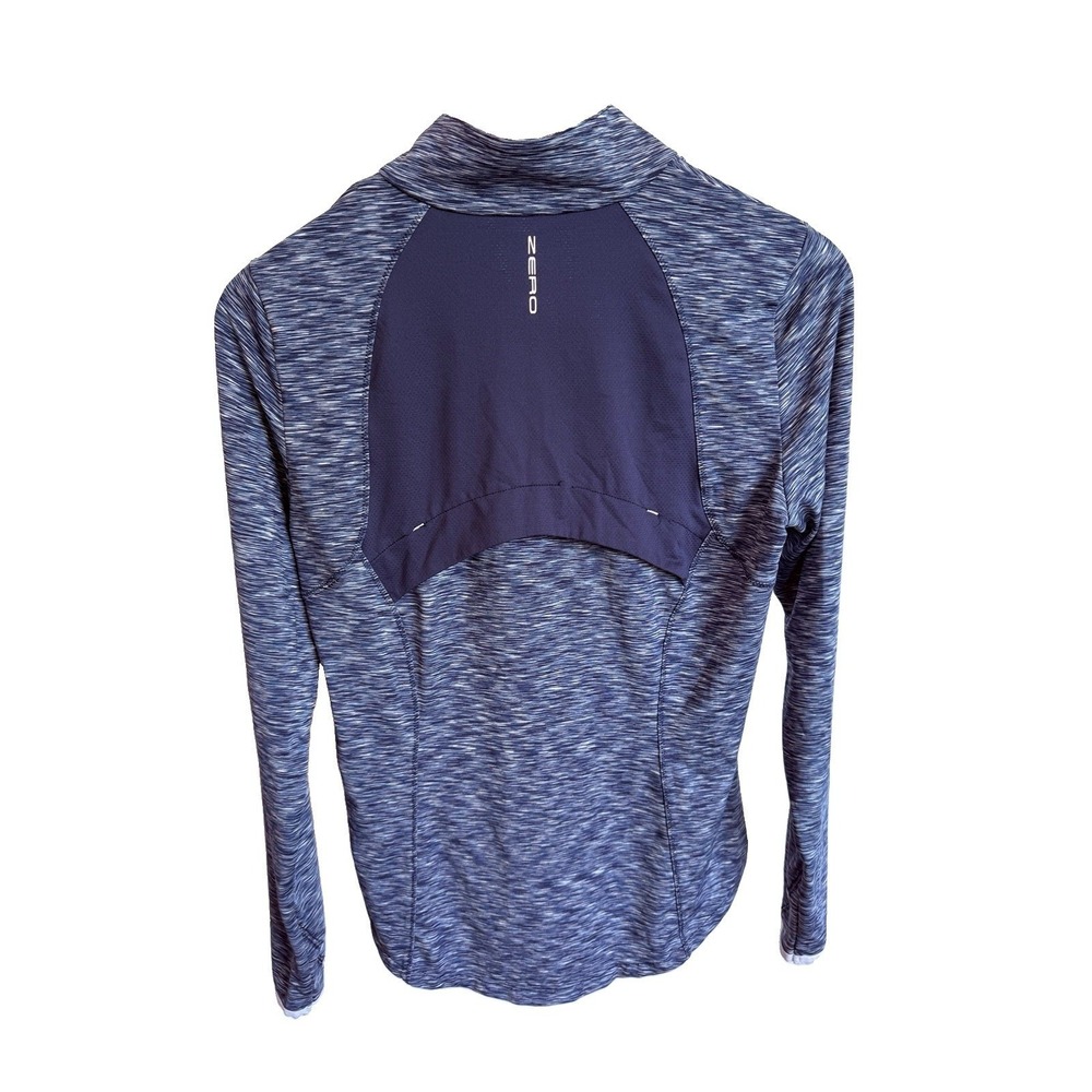Zero Restriction Shae 1/2 Zip Blue Golf Performance Pullover Long Sleeve Medium - Picture 2 of 7